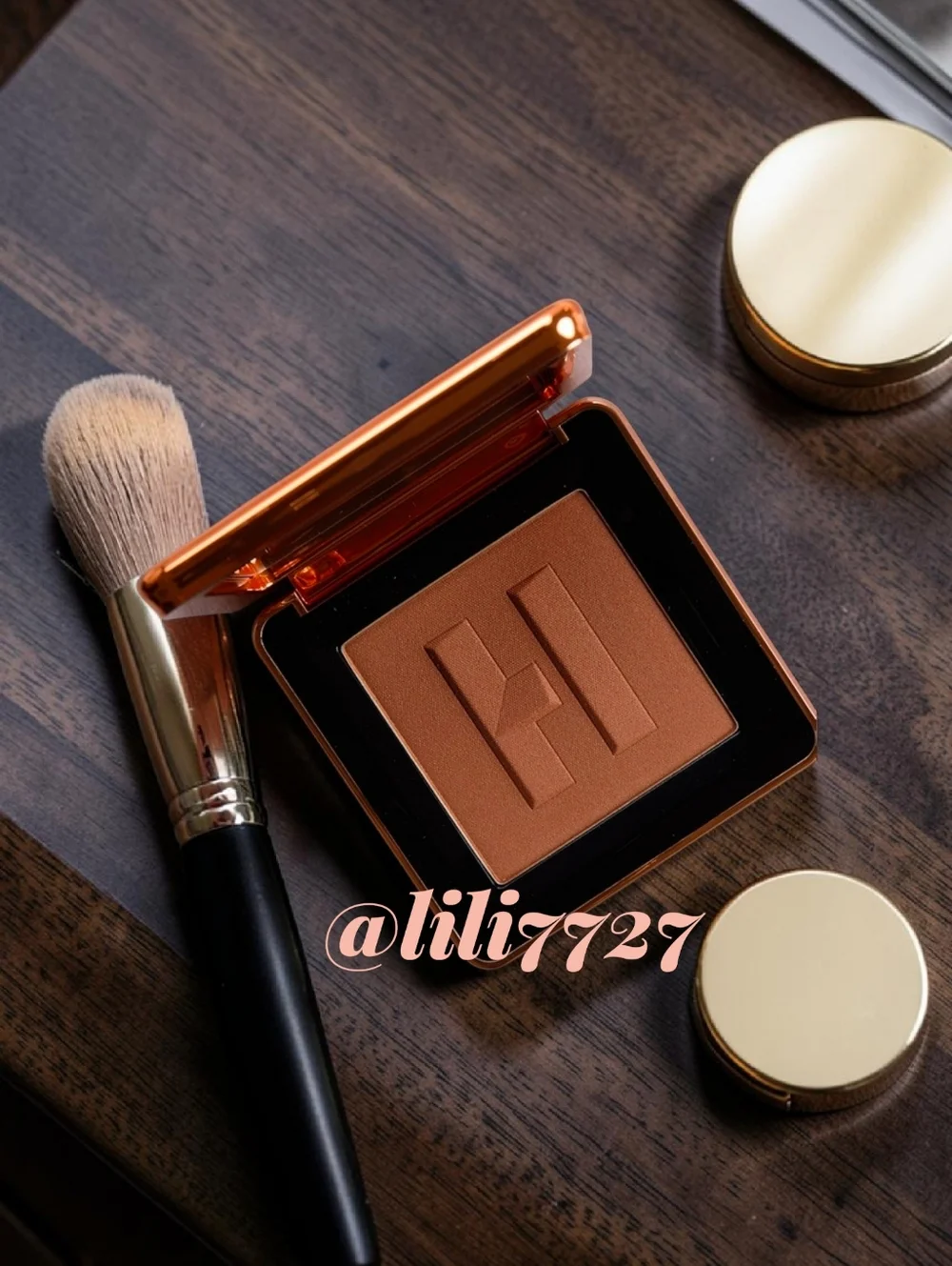 Haus Labs Power Sculpt® Velvet Bronzer Shade Medium 8 Talc Free Arnica Lady Gaga